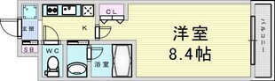 スプランディッド十三本町の物件間取画像